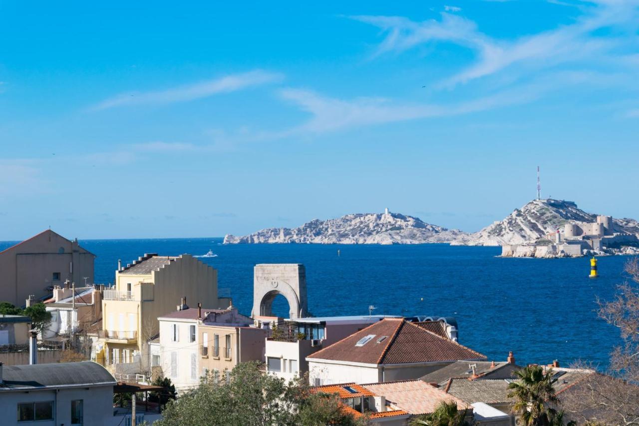 Vue Feerique Sur La Mer - Air Rental Marseille Bagian luar foto