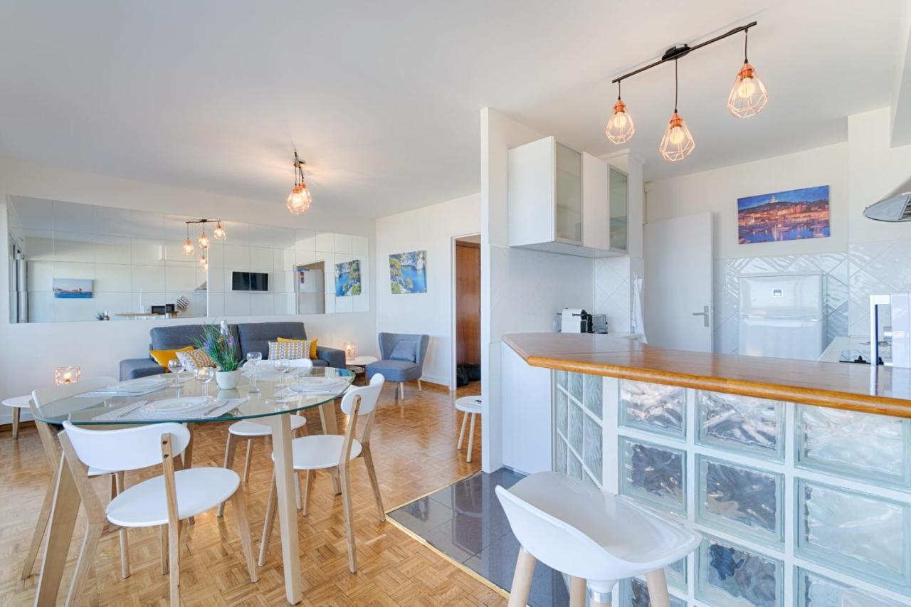 Vue Feerique Sur La Mer - Air Rental Marseille Bagian luar foto