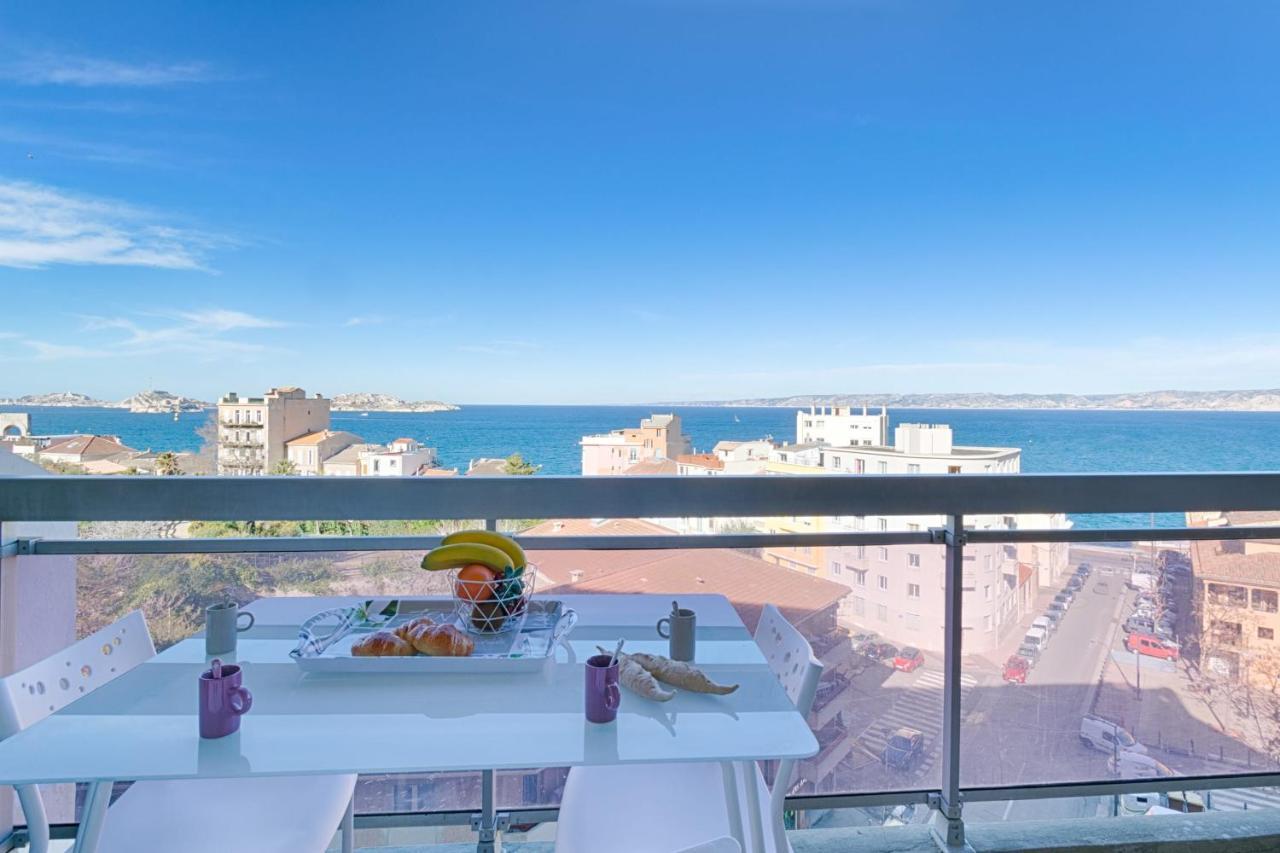 Vue Feerique Sur La Mer - Air Rental Marseille Bagian luar foto